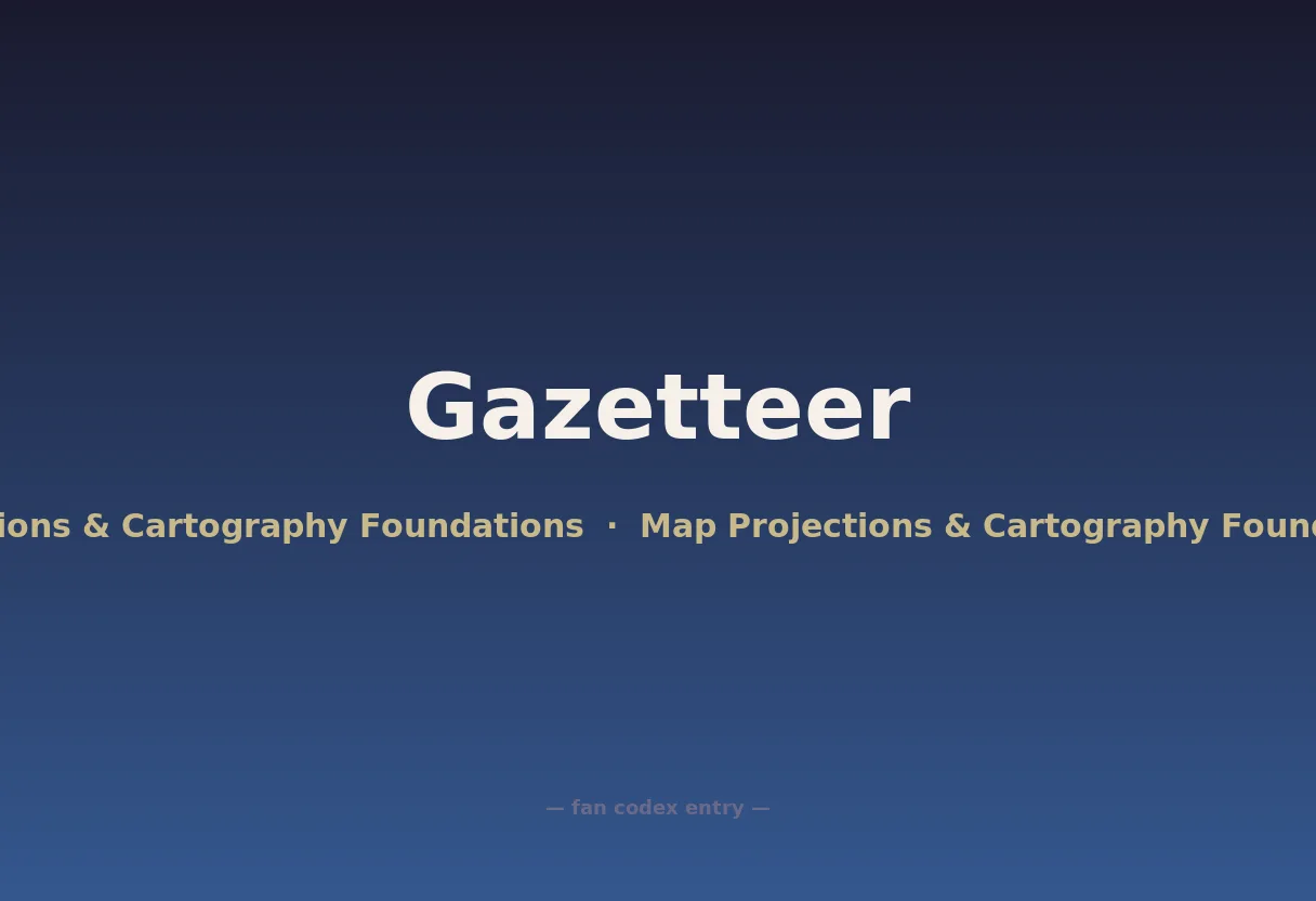 Gazetteer