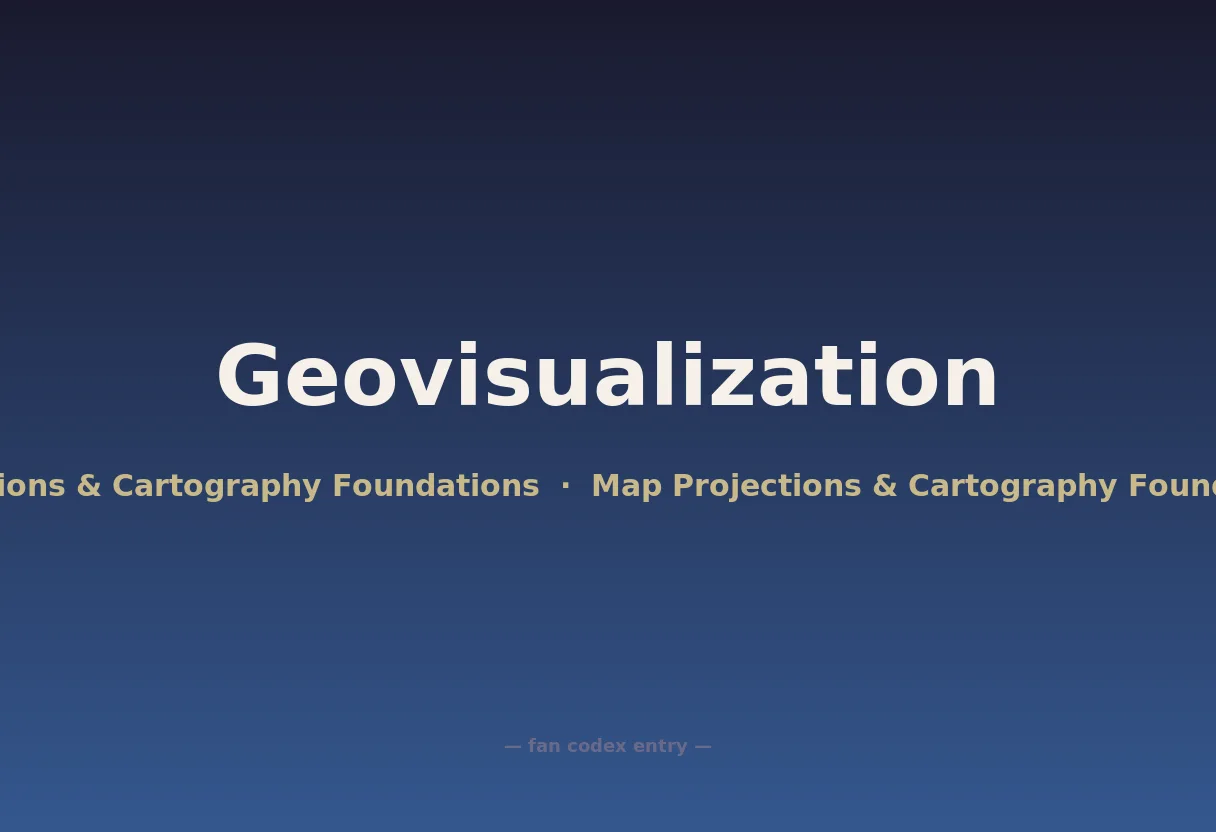 Geovisualization