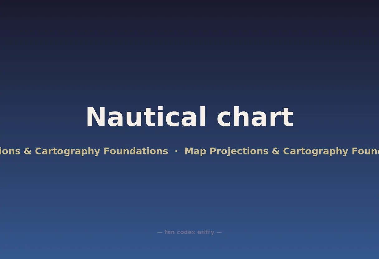 Nautical chart