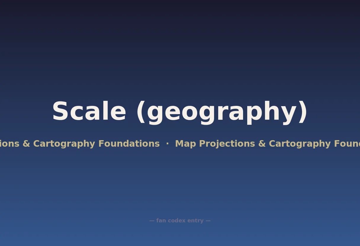Scale (geography)