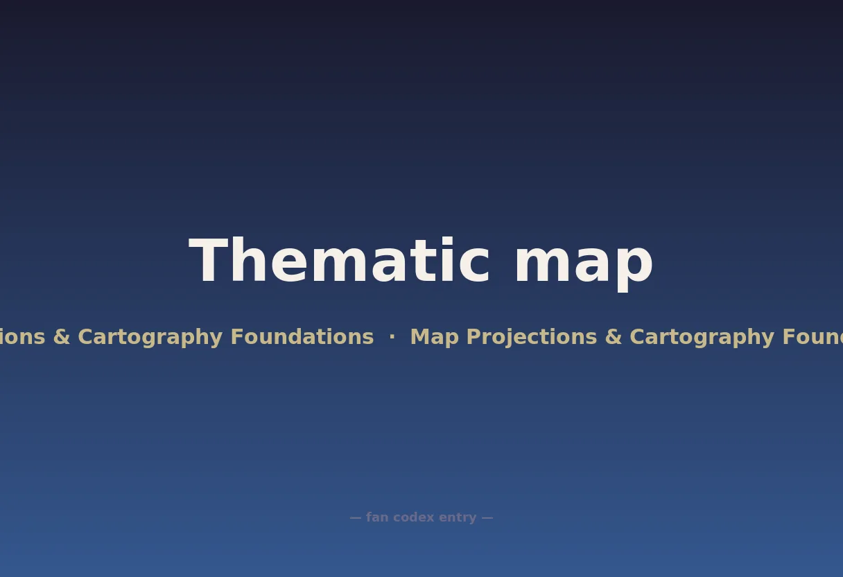 Thematic map